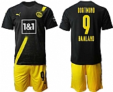 2020-21 Dortmund 9 HAALAND Away Soccer Jersey,baseball caps,new era cap wholesale,wholesale hats
